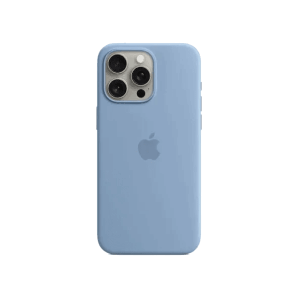 Чохол для iPhone 15 Pro Silicone Case with MagSafe - Winter Blue (MT1L3)