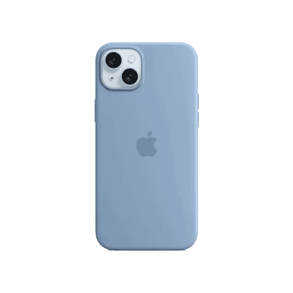 Чохол для iPhone 15 Plus Silicone Case with MagSafe - Winter Blue (MT19)
