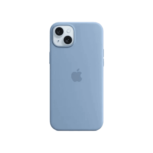 Чохол для iPhone 15 Silicone Case with MagSafe - Winter Blue (MT0Y3, MT0Y3ZM/A)