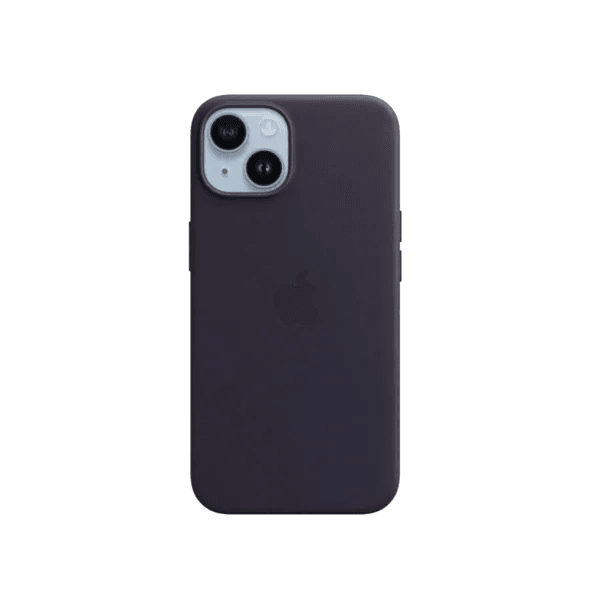 Чохол для смартфона Apple iPhone 14 Leather Case with MagSafe - Ink (MPP63)