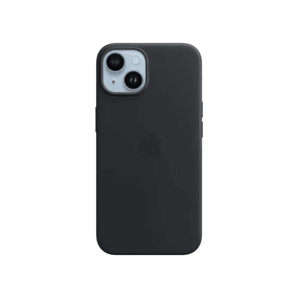 Чохол для смартфона Apple iPhone 14 Leather Case with MagSafe - Midnight (MPP43)