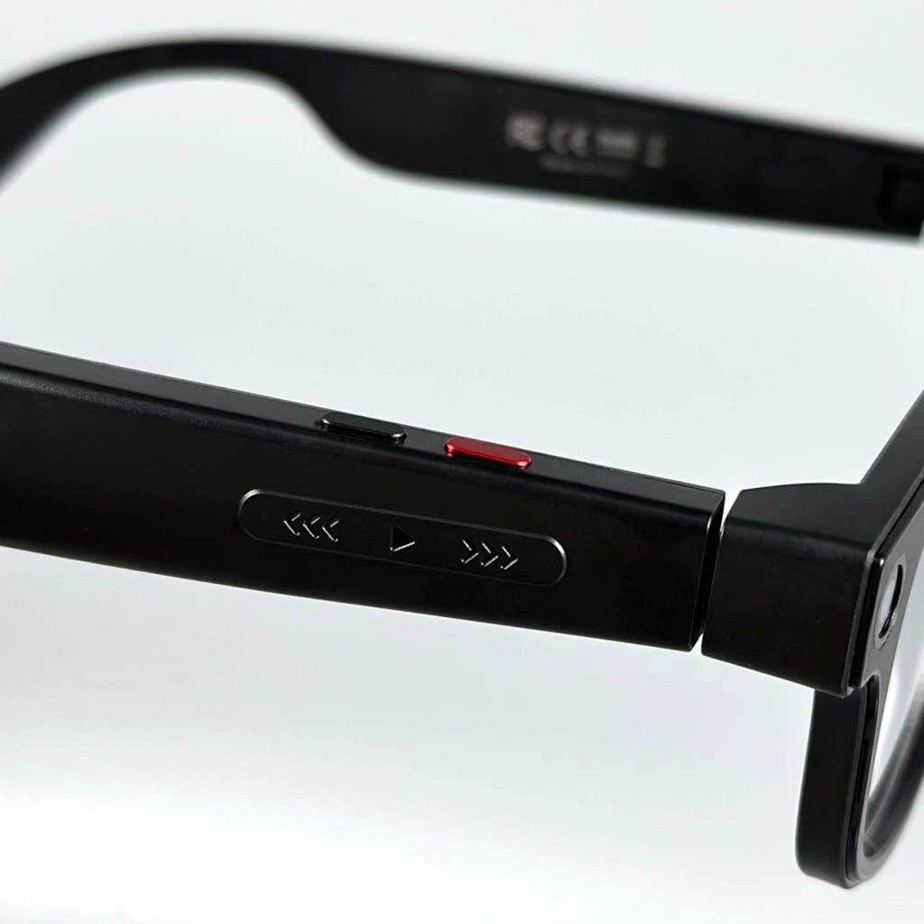 Смарт-окуляри Smart AI Glasses AIMB-G1, Чорний 2