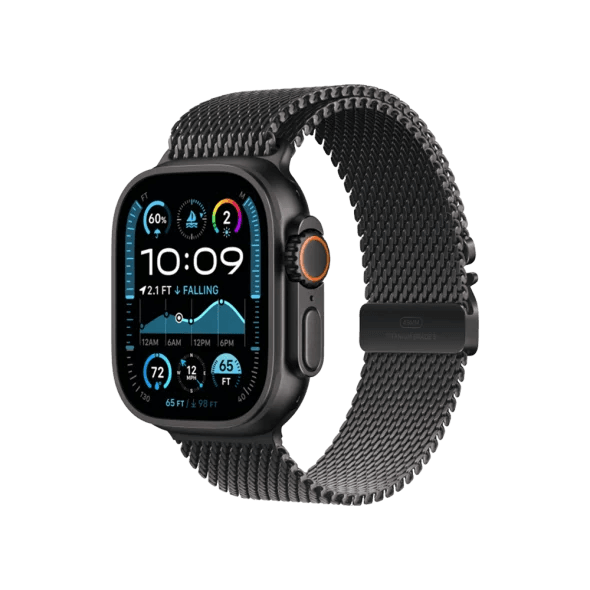 Смарт-годинник Apple Watch Ultra 2 GPS + Cellular 49mm Black Titanium Case w. Black Titanium Milanese Loop - M (MX5U3) 2