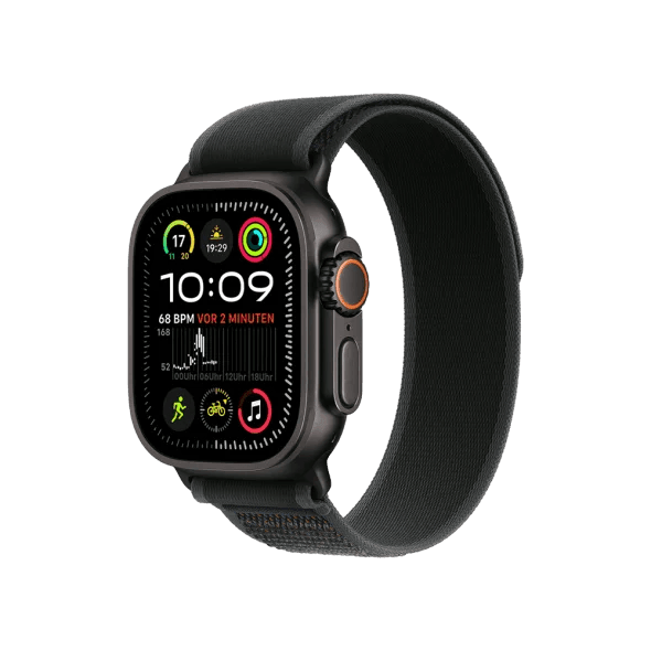 Смарт-годинник Apple Watch Ultra 2 GPS + Cellular 49mm Black Titan. Case w. Black Trail Loop - M/L (MX4V3) 2