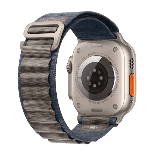 Смарт-годинник Apple Watch Ultra 2 GPS + Cellular 49mm Titanium Case with Blue Alpine Loop - Large (MREQ3/MRFD3) 2