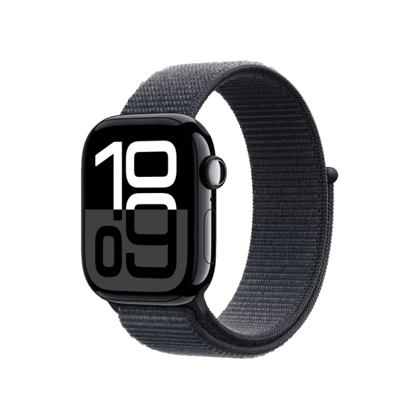 Смарт-годинник Apple Watch Series 10 GPS 46mm Jet Black Aluminum Case w. Ink Sport Loop (MWWR3) 2
