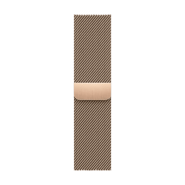 Смарт-годинник Apple Watch Series 9 GPS + Cellular 45mm Gold S. Steel Case w. Gold Milanese Loop (MRMU3) 3
