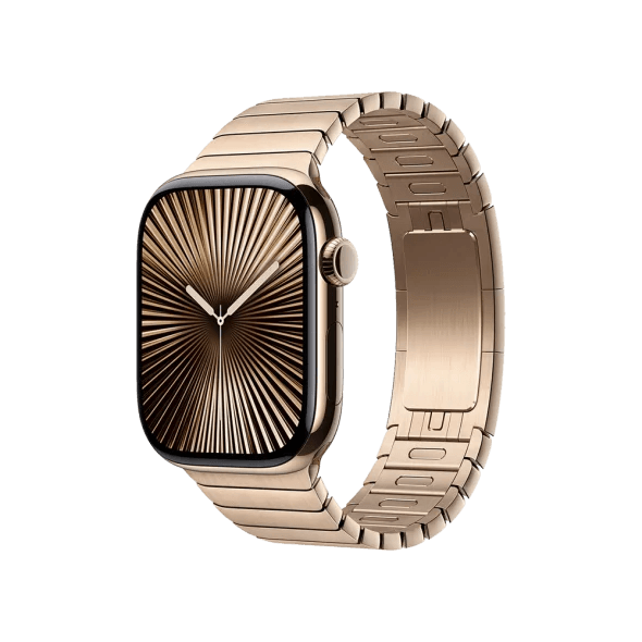 Смарт-годинник Apple Watch Series 10 GPS + Cellular 46mm Gold Titanium Case w. Gold Link Bracelet (MX183+MXMH3) 2