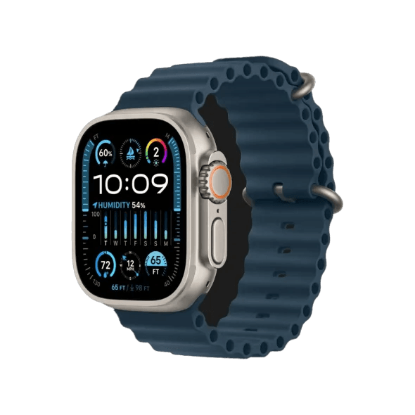 Смарт-годинник Apple Watch Ultra 2 GPS + Cellular 49mm Titanium Case with Blue Ocean Band (MREG3) 2