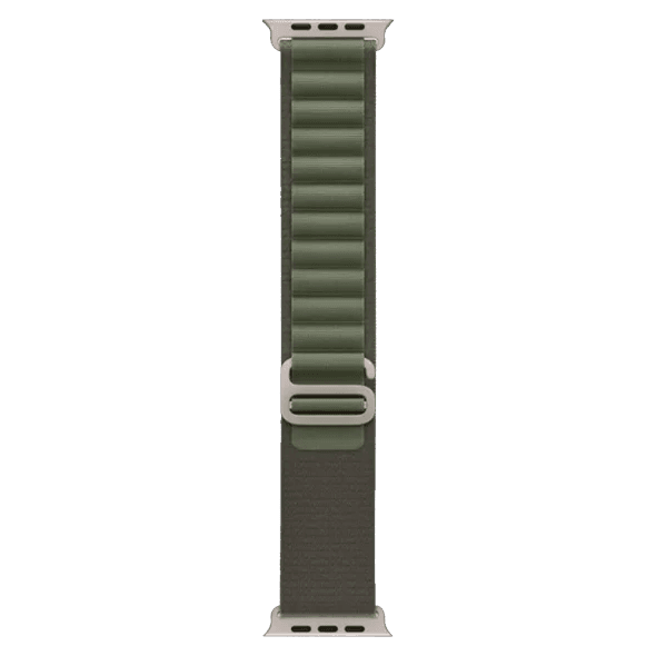 Смарт-годинник Apple Watch Ultra GPS + Cellular 49mm Titanium Case with Green Alpine Loop - Small (MNHC3/MNHJ3) 3