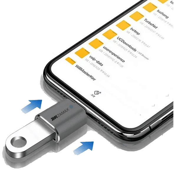 Адаптер Zamax USB to Type-C 3.0 Adapter 2