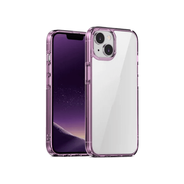 Чохол для Apple iPhone 14 Pro Max Clear Case IPAKY Aurora Purple/фіолетовий