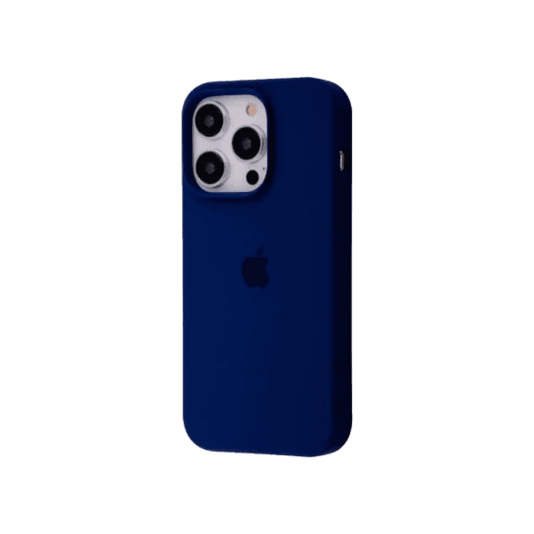 Чохол для Apple iPhone 14 Pro Max Silicone Case Deep navy Copy