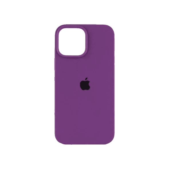 Чохол для Apple iPhone 14 Pro Max Silicone Case Frosted with Magsafe Purple/фіолетовий Copy