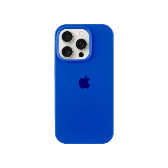 Чохол для Apple iPhone 14 Pro Silicone Case Capri blue/яскраво-синій Copy