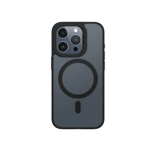 Чохол для Apple iPhone 15 Pro Blueo Frosted with MagSafe Black/чорний