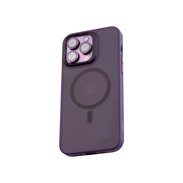 Чохол для Apple iPhone 15 Pro Blueo Frosted with MagSafe Purple/фіолетовий