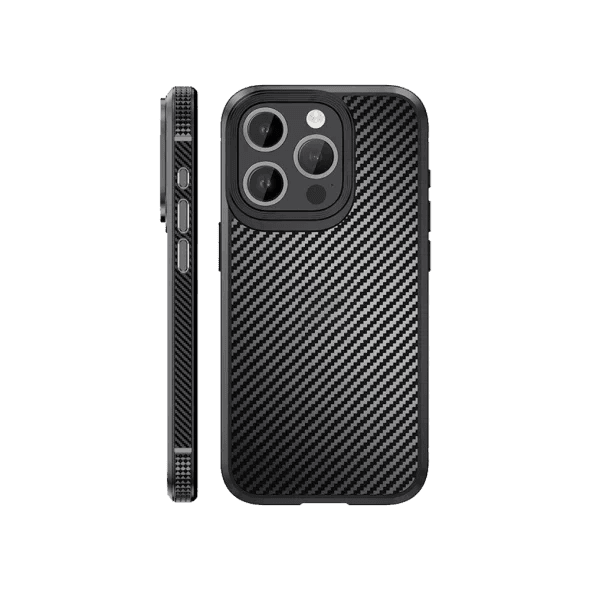 Чохол для Apple iPhone 15 Pro Case IPAKY Carbon