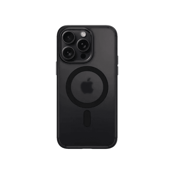 Чохол для Apple iPhone 15 Pro Clear Case ROCK Pure Magnet Black/чорний