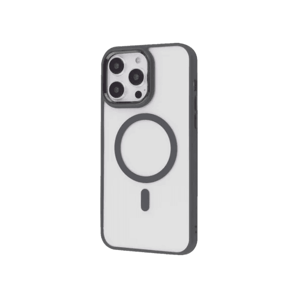 Чохол для Apple iPhone 15 Pro WAVE Ardor Case with Magnetic Ring gray/сiрий