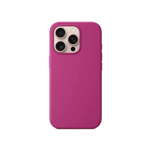 Чохол для Apple iPhone 16 Pro Max Monblan Silicone Case with MagSafe Fuchsia/фуксія