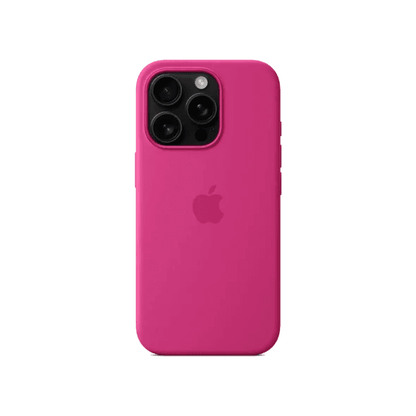 Чохол для Apple iPhone 16 Pro Max Silicone Case with MagSafe HQ Copy Fuchsia/фуксія