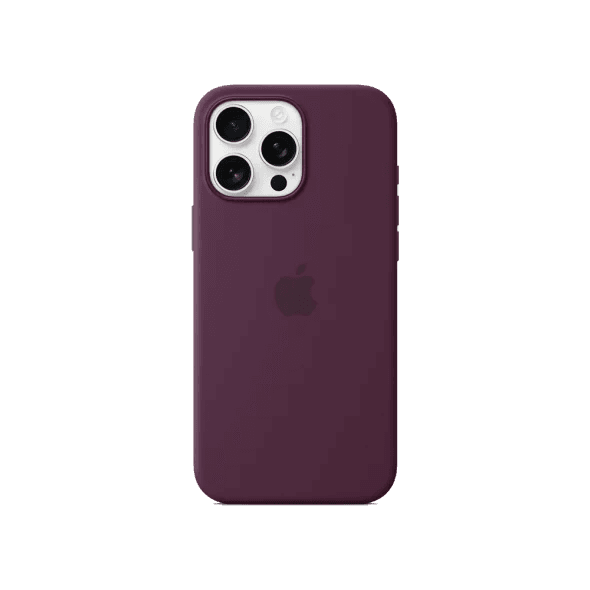 Чохол для Apple iPhone 16 Pro Max Silicone Case with MagSafe HQ Copy Plum