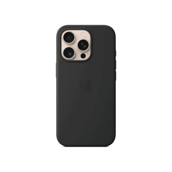 Чохол для Apple iPhone 16 Pro Silicone Case with MagSafe HQ Copy Black/чорний