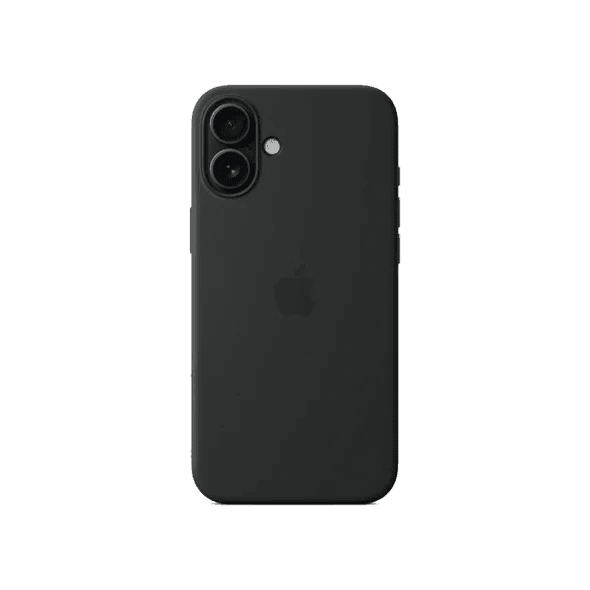 Чохол для Apple iPhone 16 Silicone Case with MagSafe HQ Black/чорний Copy