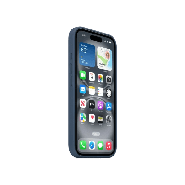 Чохол для смартфона Apple iPhone 16 Plus Silicone Case with MagSafe - Denim (MYYA3) 2