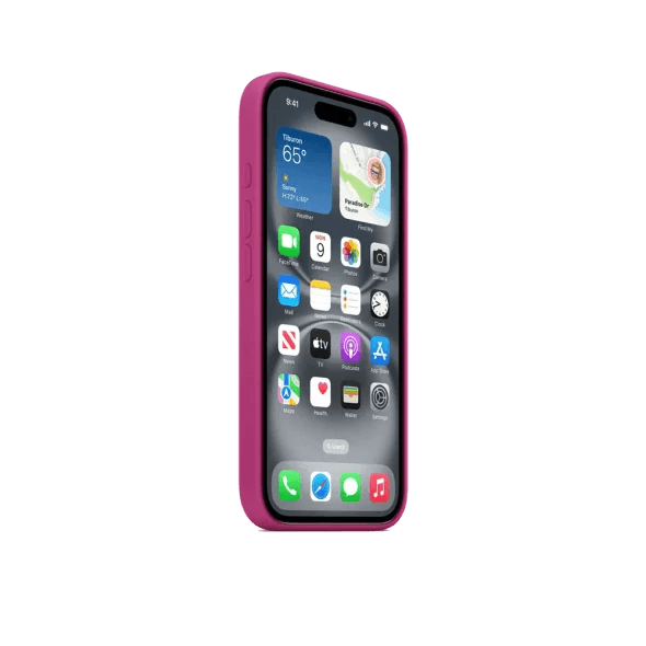 Чохол для смартфона Apple iPhone 16 Plus Silicone Case with MagSafe - Fuchsia (MYYE3) 2