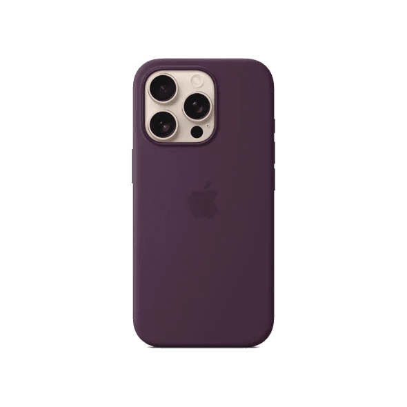 Чохол для смартфона Apple iPhone 16 Pro Max Silicone Case with MagSafe - Plum (MYYW3)