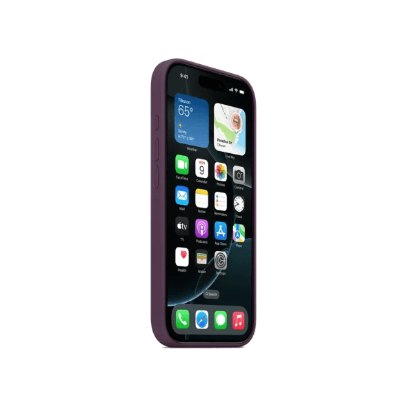 Чохол для смартфона Apple iPhone 16 Pro Max Silicone Case with MagSafe - Plum (MYYW3) 2