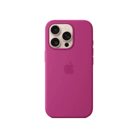 Чохол для смартфона Apple iPhone 16 Pro Silicone Case with MagSafe - Fuchsia (MYYN3)