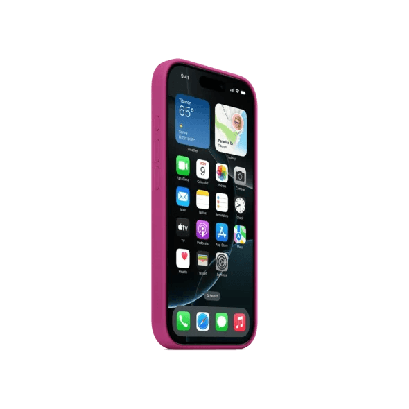 Чохол для смартфона Apple iPhone 16 Pro Silicone Case with MagSafe - Fuchsia (MYYN3) 2