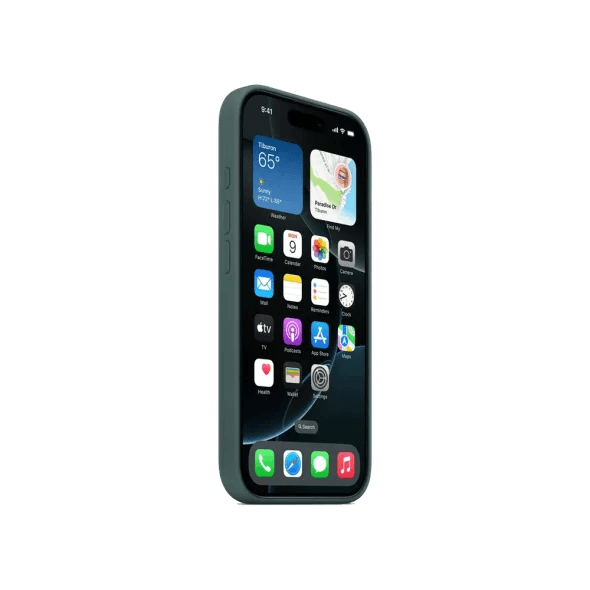 Чохол для смартфона Apple iPhone 16 Pro Silicone Case with MagSafe - Lake Green (MYYR3) 2