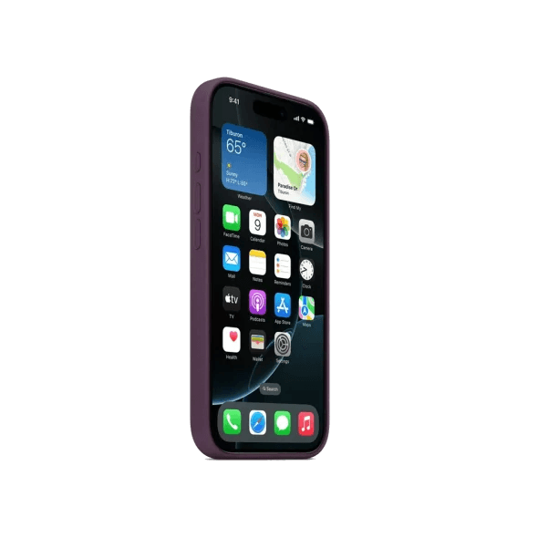 Чохол для смартфона Apple iPhone 16 Pro Silicone Case with MagSafe - Plum (MYYM3) 2