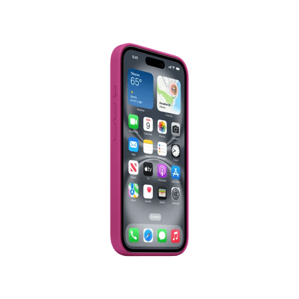 Чохол для смартфона Apple iPhone 16 Silicone Case with MagSafe - Fuchsia (MYY53) 3