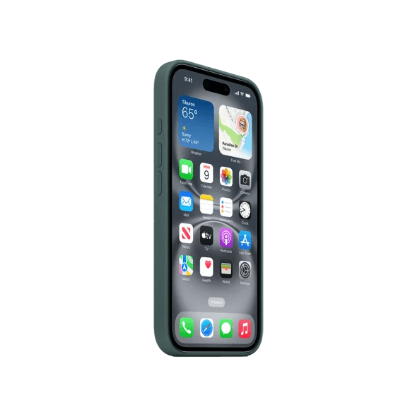 Чохол для смартфона Apple iPhone 16 Silicone Case with MagSafe - Lake Green (MYY83) 3