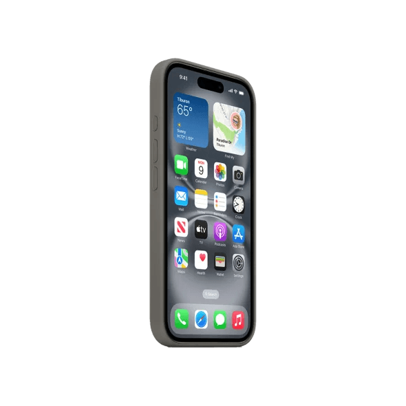 Чохол для смартфона Apple iPhone 16 Silicone Case with MagSafe - Stone Gray (MYY33) 3