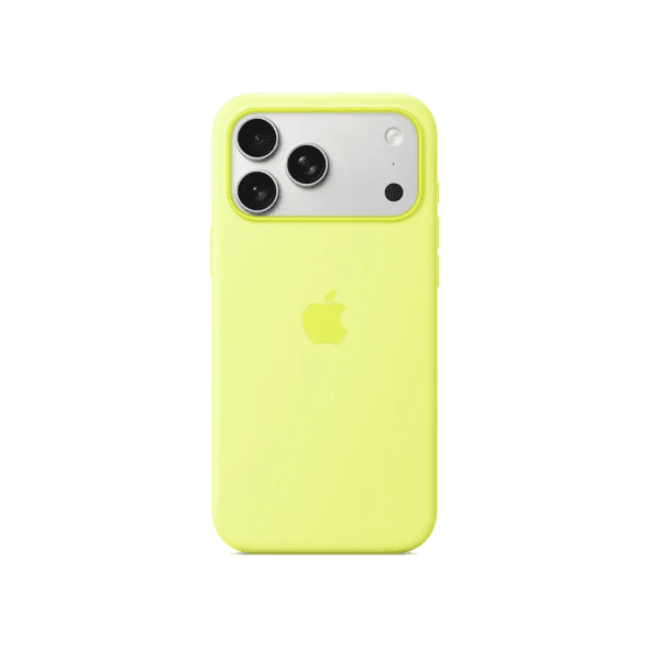 Чохол для смартфона Apple iPhone 17 Pro Max Silicone Case with MagSafe – Neon Yellow (MGFM4)