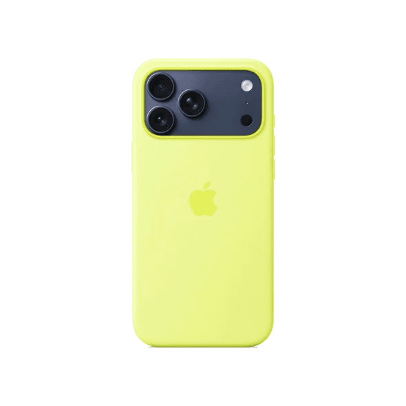Чохол для смартфона Apple iPhone 17 Pro Max Silicone Case with MagSafe – Neon Yellow (MGFM4) 2