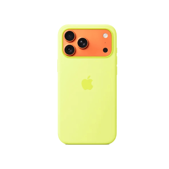 Чохол для смартфона Apple iPhone 17 Pro Max Silicone Case with MagSafe – Neon Yellow (MGFM4) 3