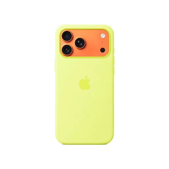 Чохол для смартфона Apple iPhone 17 Pro Silicone Case with MagSafe – Neon Yellow (MGFF4) 3