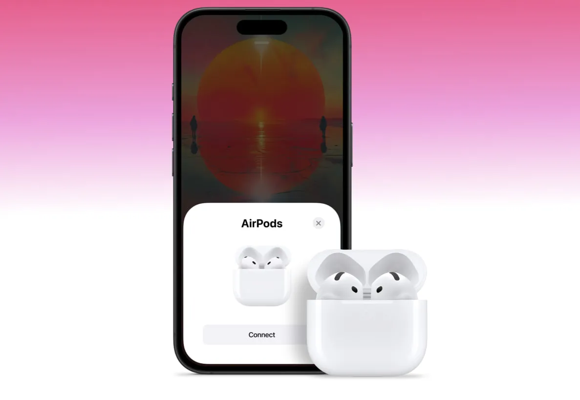 Підключення AirPods 4