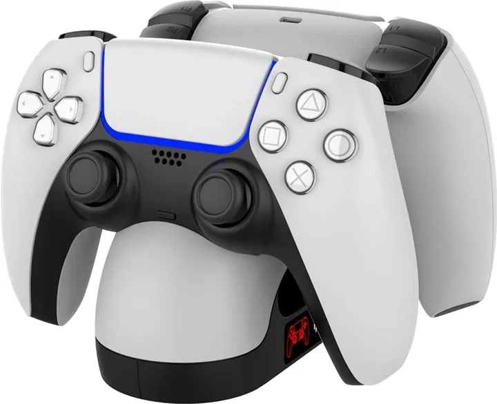Зарядна Док Станція для геймпадів Sony DualSense PS5 Зарядка для джойстика PlayStation 5 з LED індикаторами