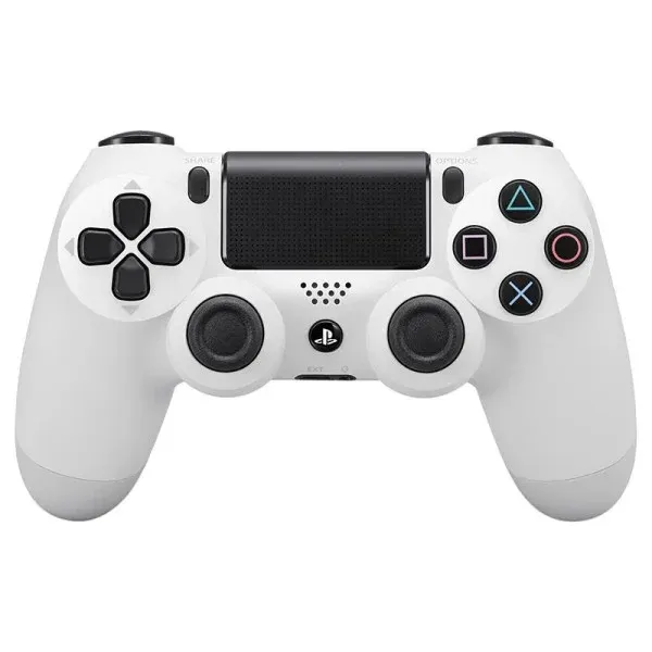 Геймпад PS4 беспроводной DualShock 4 джойстик Bluetooth аккумуляторный контроллер для игр консоли смартфона планшета совместимый с ПК смартфоном Android iOS iPad V2 Sony wireless USB зарядка портативный игровой эргономичный триггерный оригинал pro чорный 2