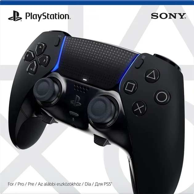 Бездротовий геймпад PlayStation 5 Dualsense EDGE Midnight Black для PS5/PS5 Pro/PS5 Digital Edition (1000045048) 3