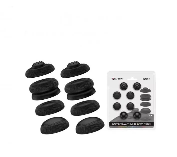 Накладки на стики GameSir ONYX Universal Thumb Grip Pack 8 шт для Steam Deck, ROG Ally, PS5, PS4 Xbox Series S/X, Xbox One, Switch