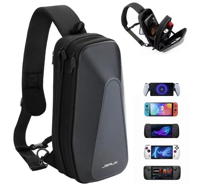 Захисна сумка чохол JSAUX BG0105X для Steam Deck/Oled, Asus Rog Ally/X, MSI Claw, PS Portal, Nintendo Switch / Oled